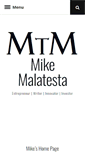 Mobile Screenshot of mikemalatesta.com